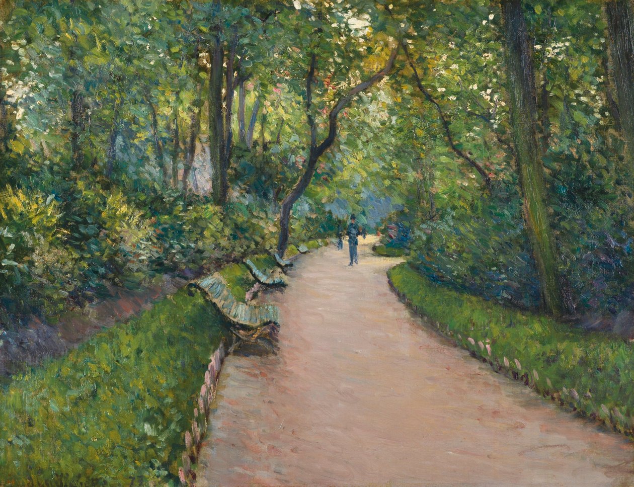 MONCEAU PARKI by Gustave Caillebotte