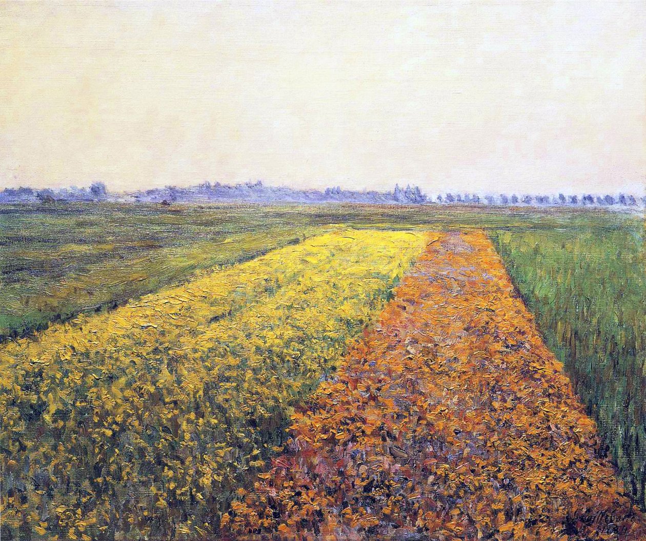Manzara, 1848 by Gustave Caillebotte