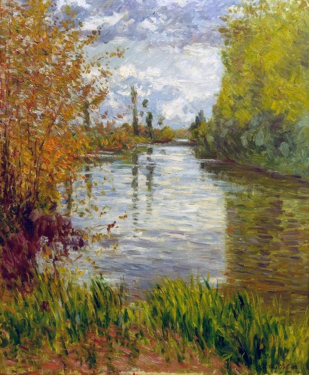 Sonbaharda Seine
