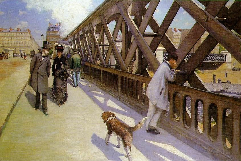 Avrupa köprüsü by Gustave Caillebotte