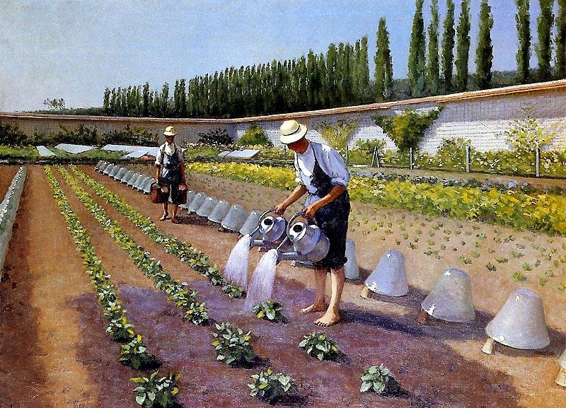 bahçıvanlar by Gustave Caillebotte