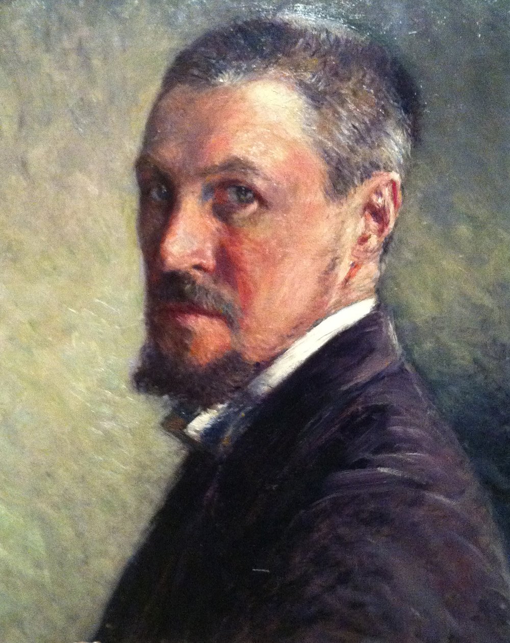 otoportre by Gustave Caillebotte