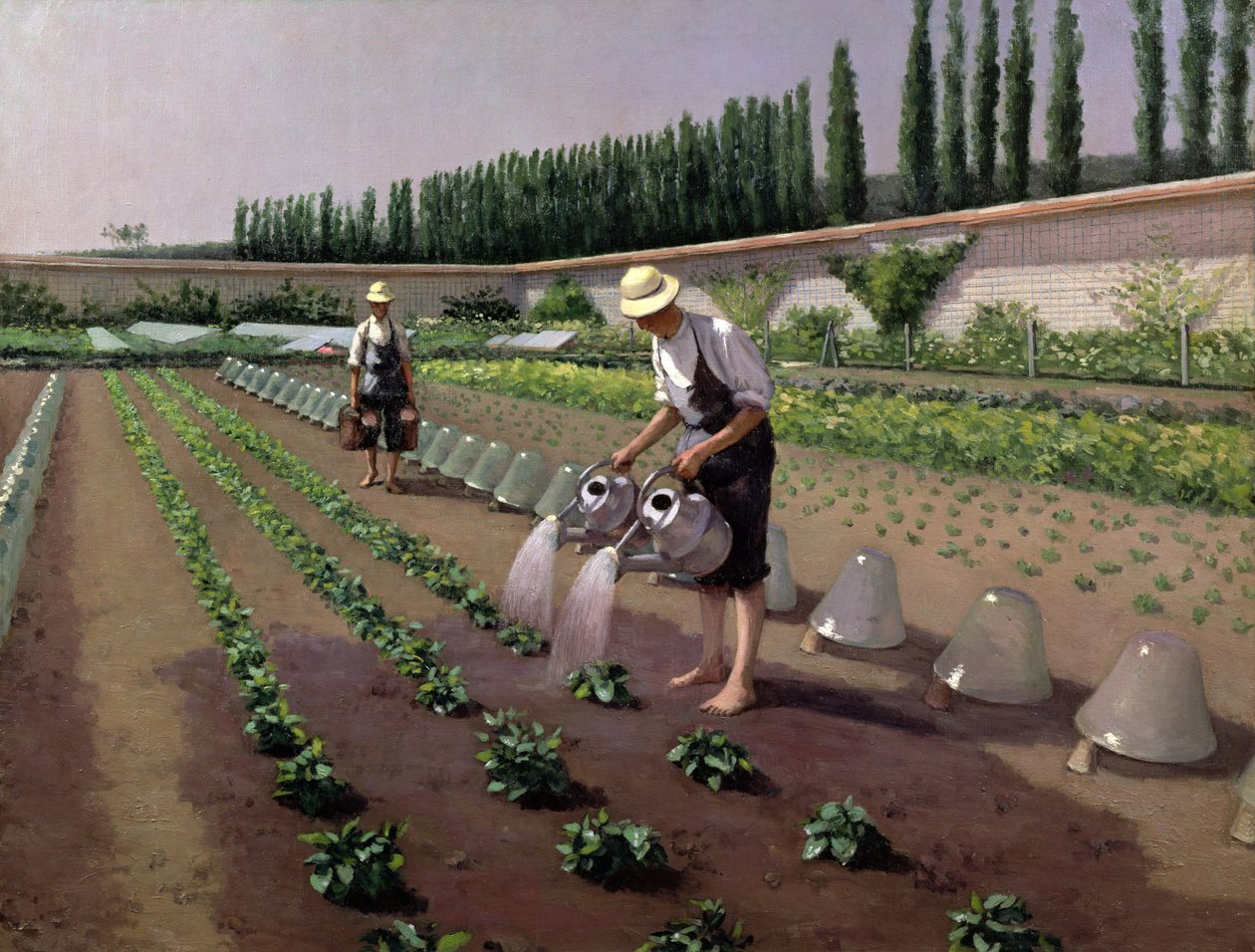 Bahçıvanlar by Gustave Caillebotte