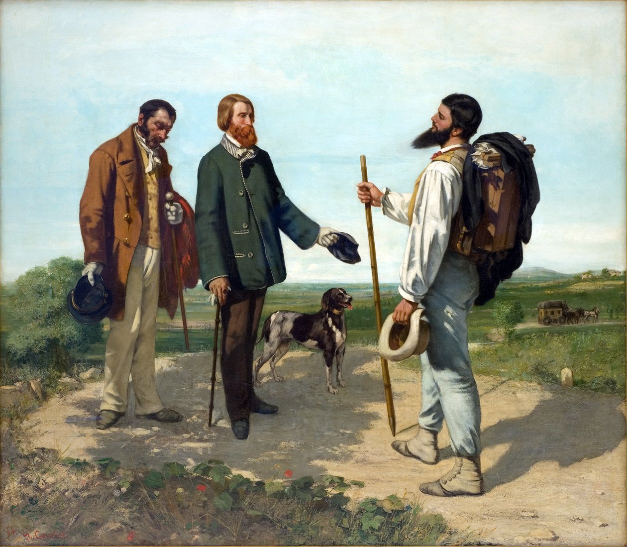 Merhaba Bay Courbet by Gustave Courbet