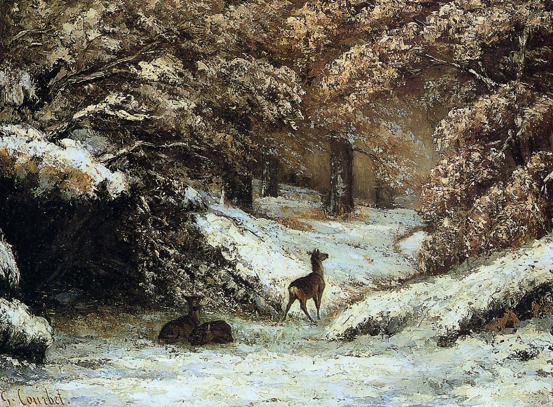 Karaca Lyon by Gustave Courbet