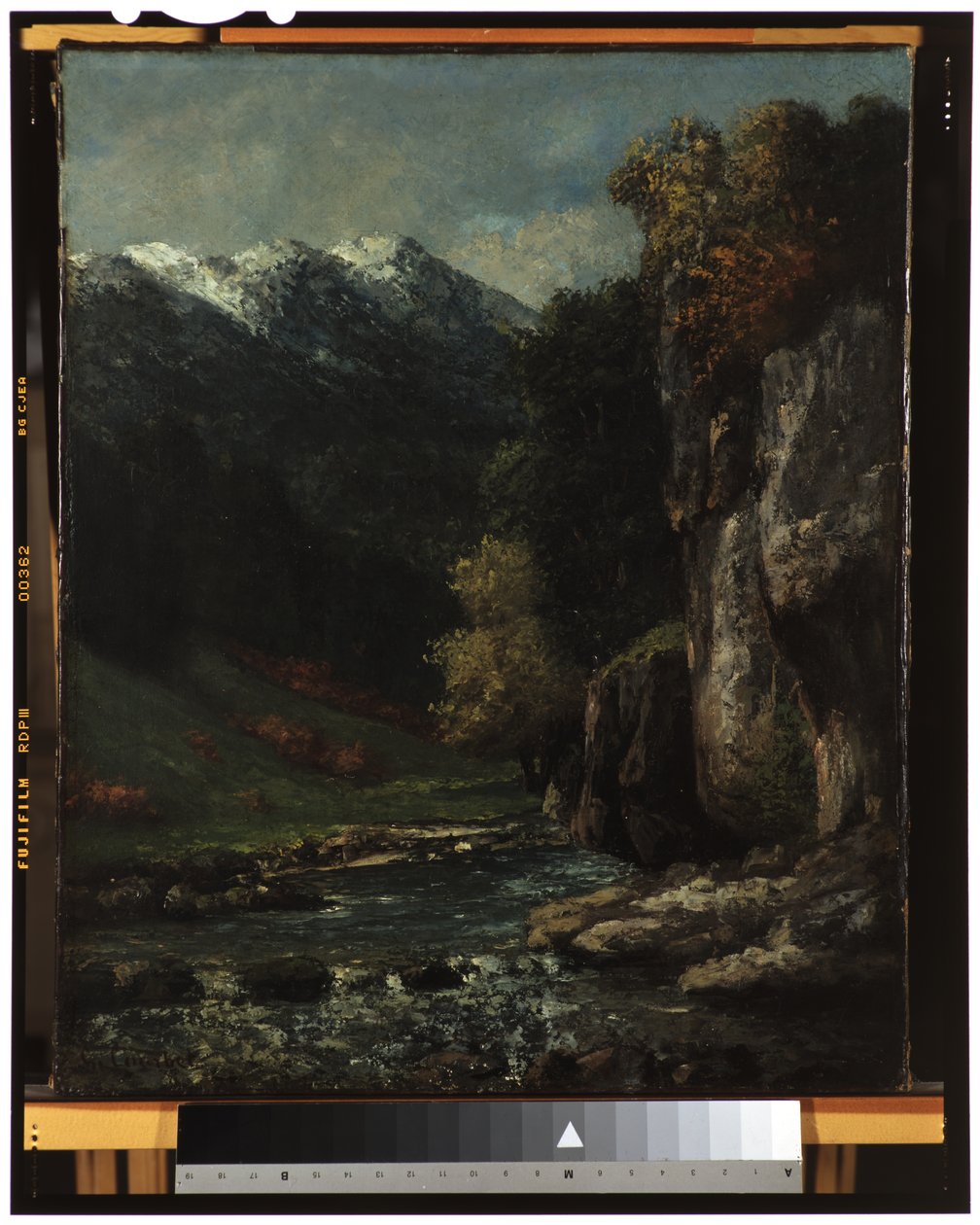 Manzara, c.1874-77 by Gustave Courbet