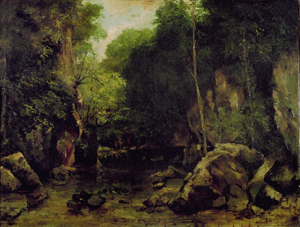 Kara Kuyu, Doubs by Gustave Courbet