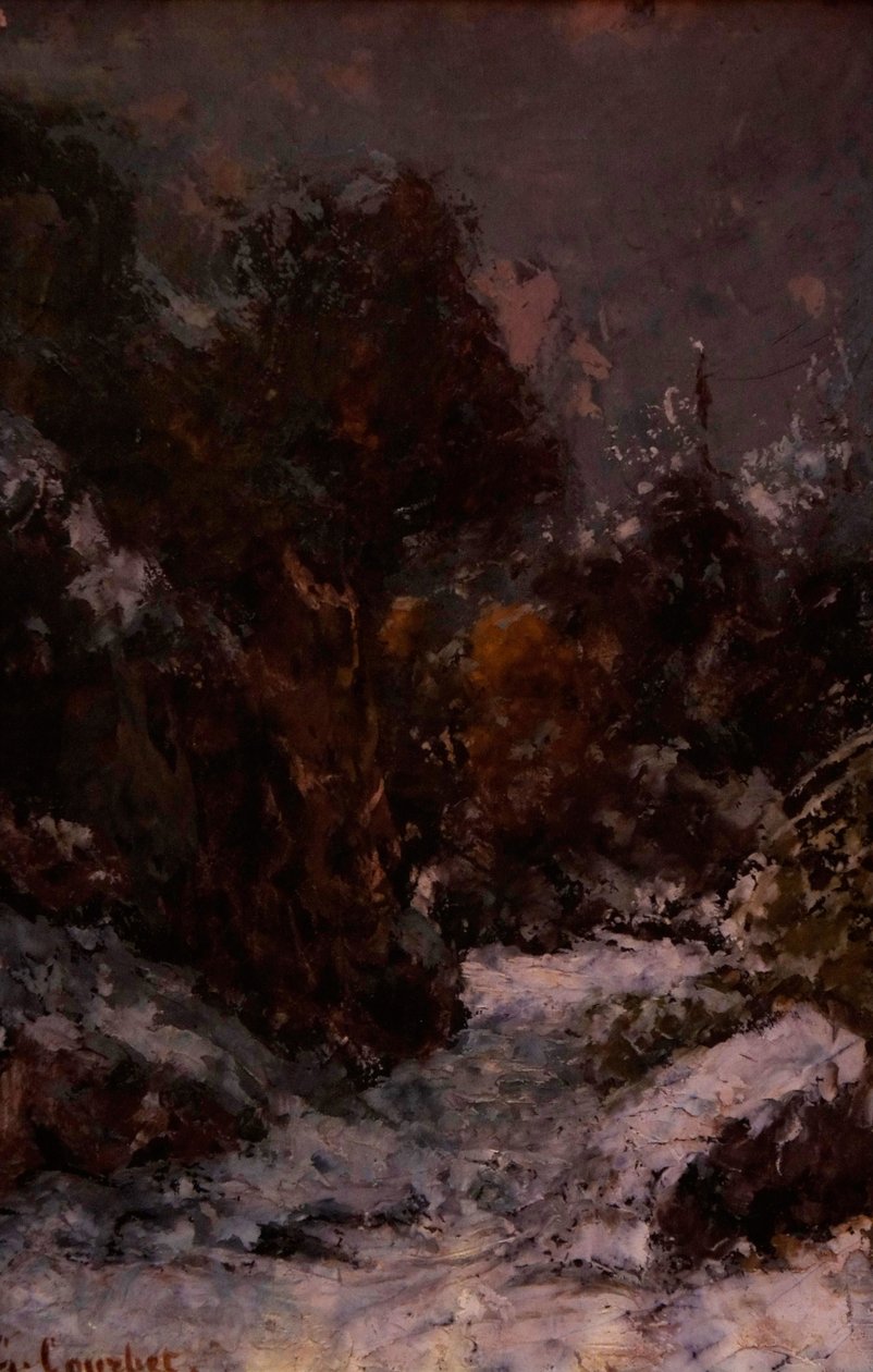 Bacak Mielle-Cailloux by Gustave Courbet