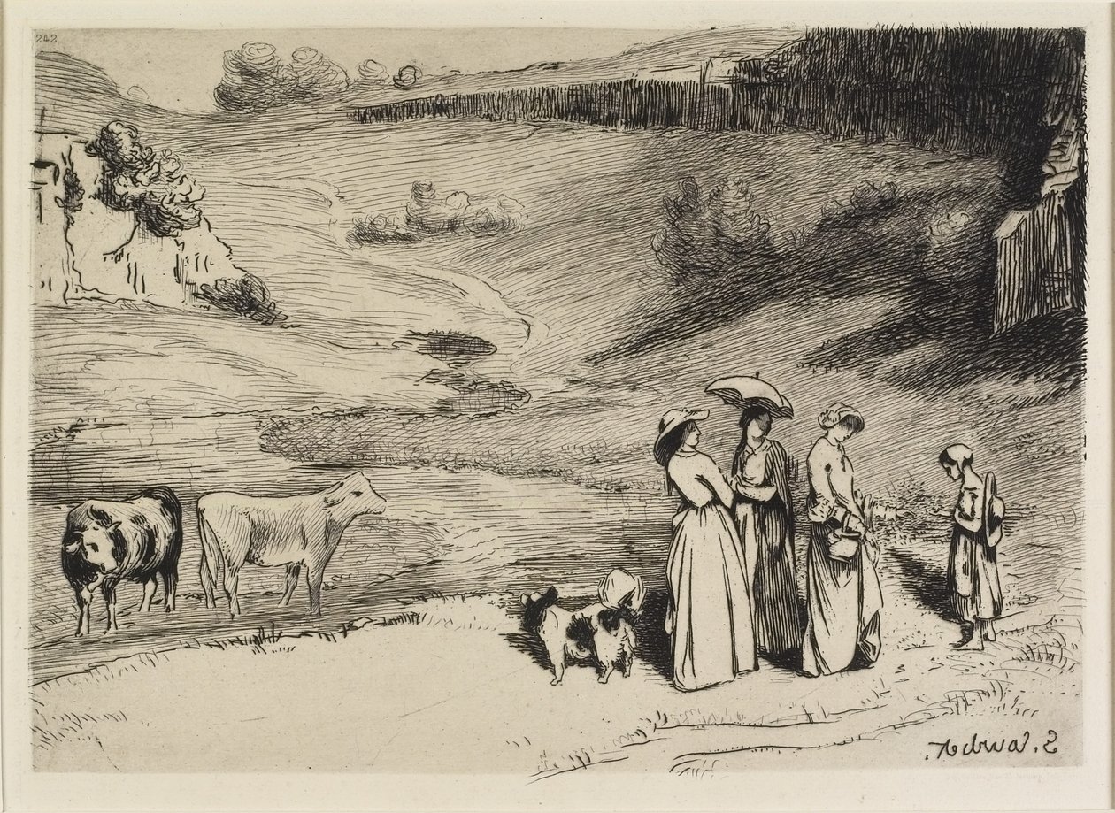 Les Demoiselles de Köyü, 1867 by Gustave Courbet