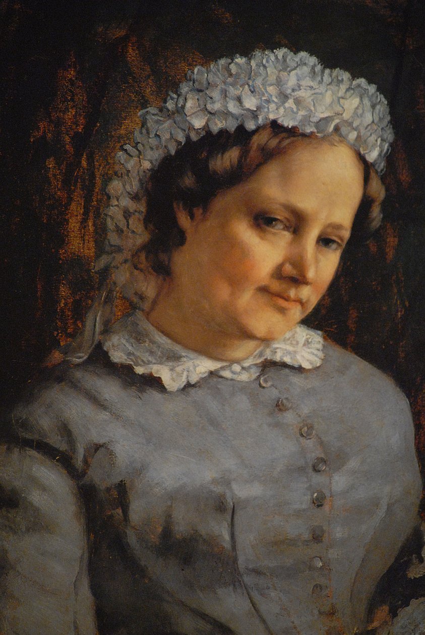 Madam Proudhon by Gustave Courbet