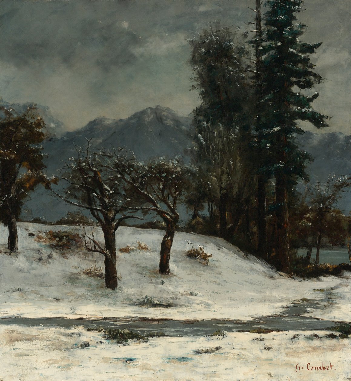 Kar by Gustave Courbet