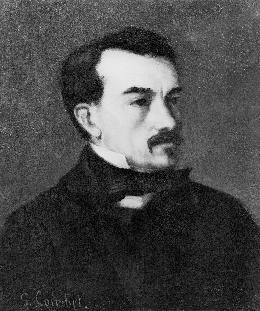 Bir Adamın Portresi by Gustave Courbet