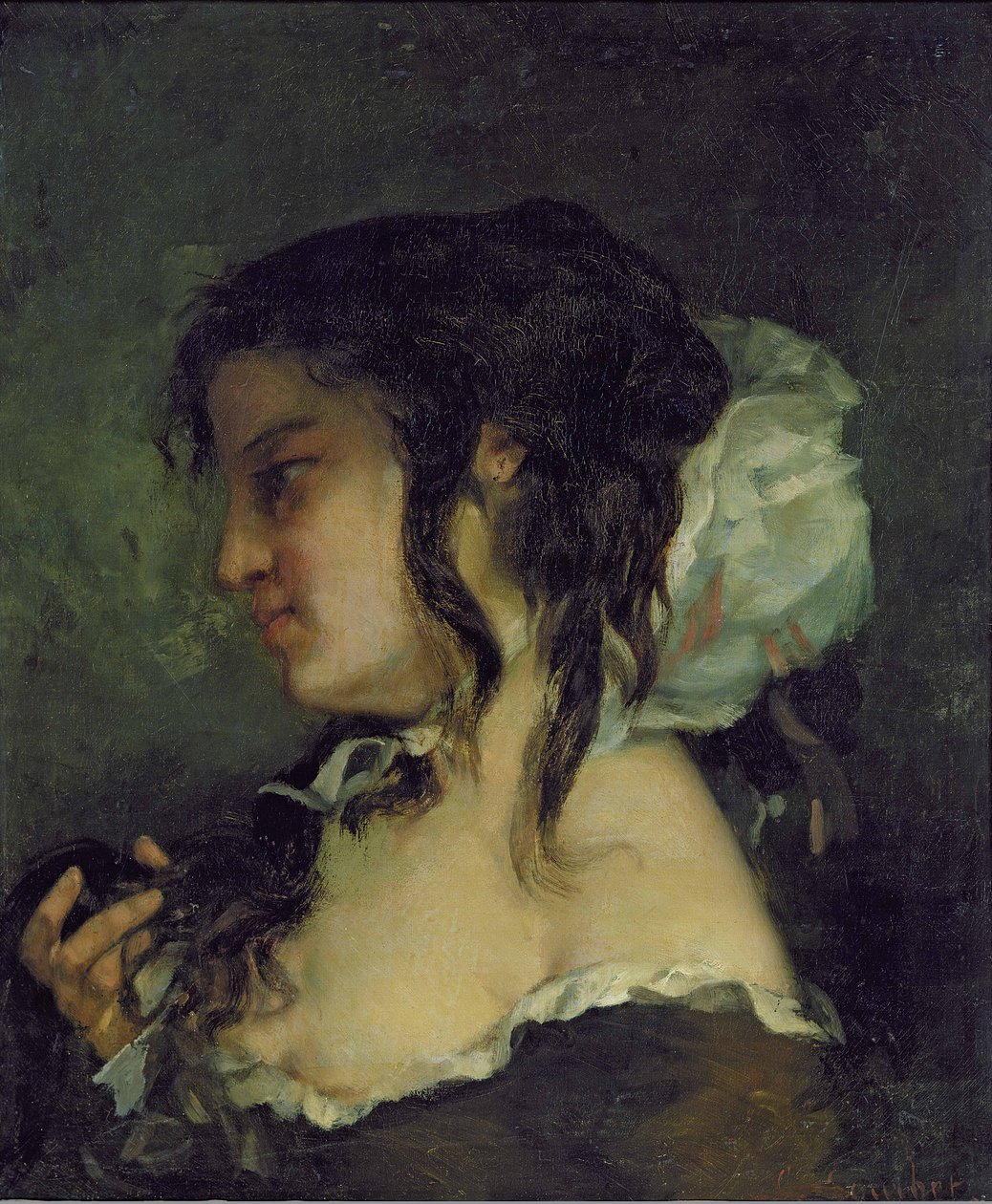 Yansıma, c.1864-66 by Gustave Courbet