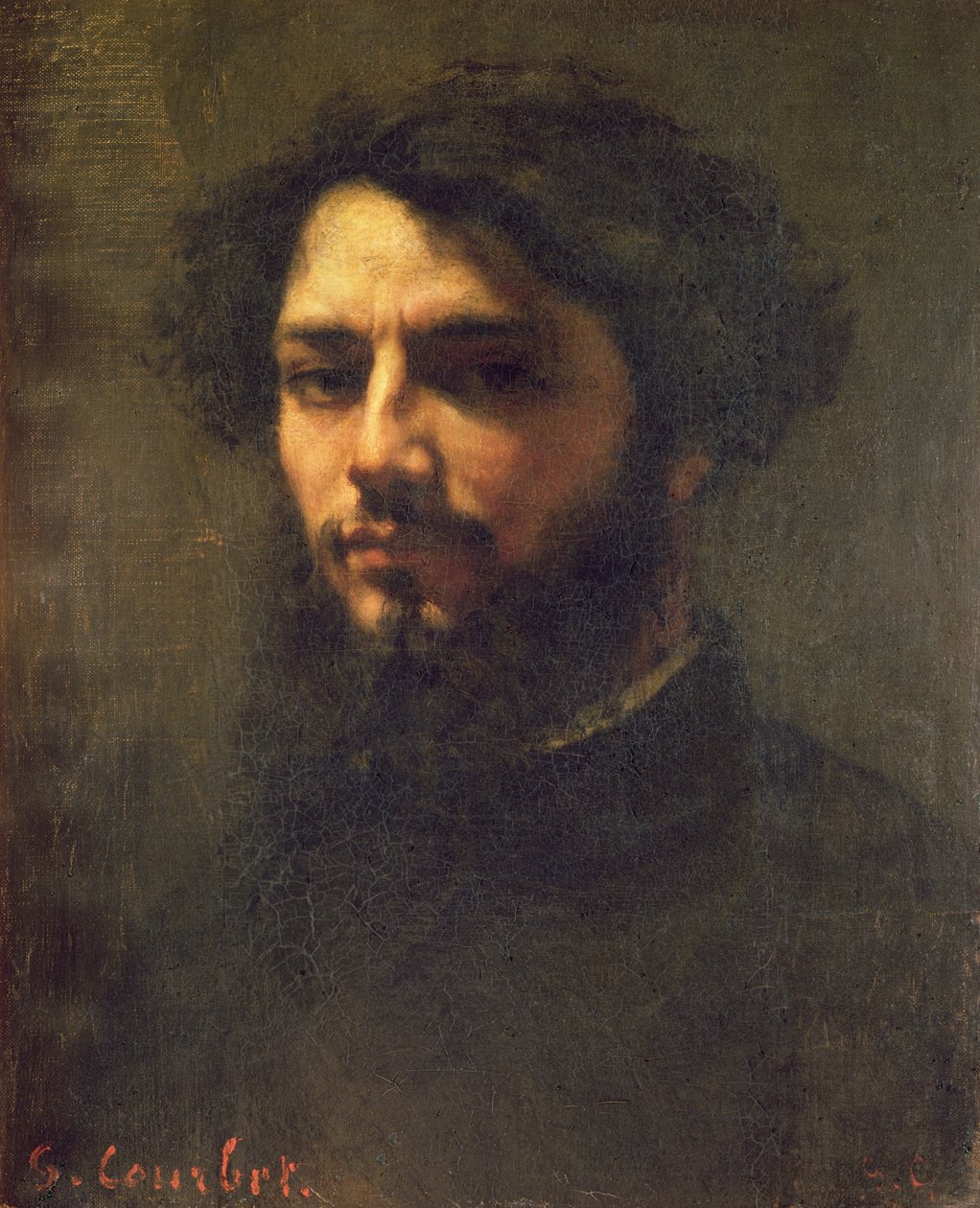 otoportre by Gustave Courbet
