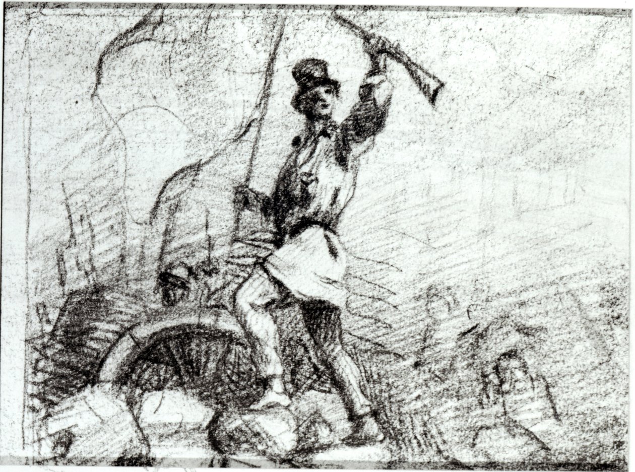 Barikat by Gustave Courbet