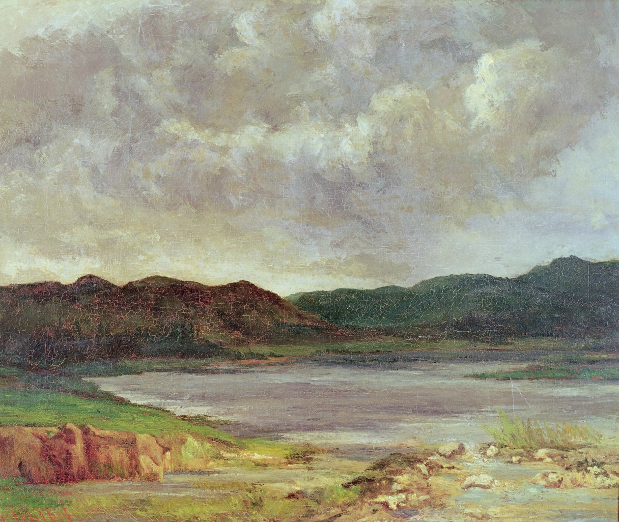 Kara Göl, 1872 by Gustave Courbet