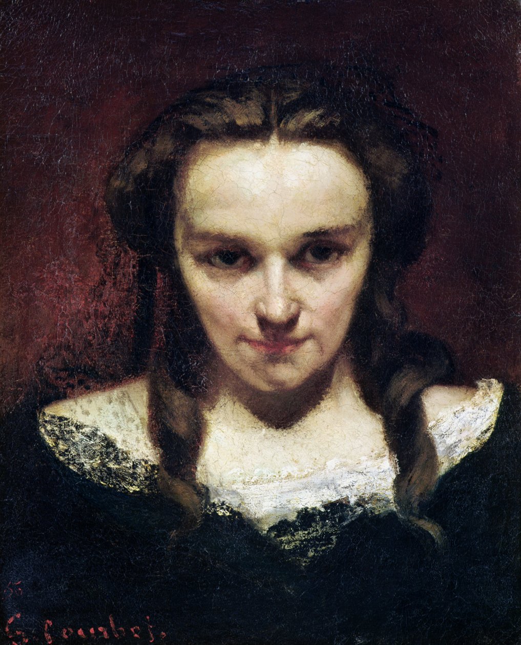 Kahin veya Uyurgezer, c.1865 by Gustave Courbet