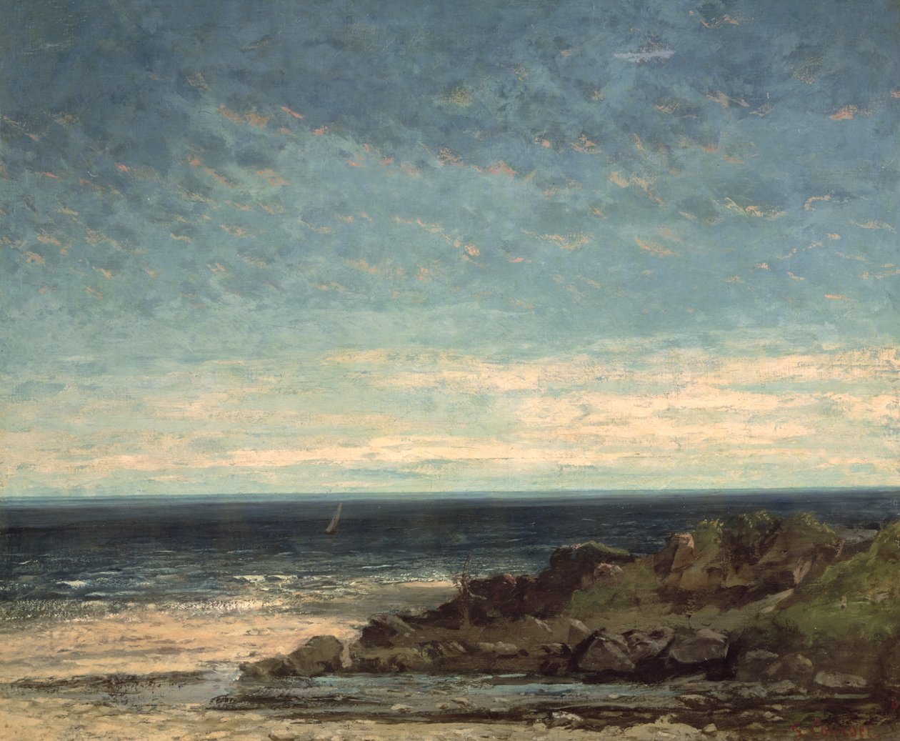 Deniz by Gustave Courbet