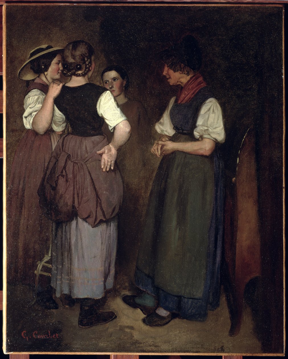 Salvan Babaanne Hikâyeleri, 1847 by Gustave Courbet