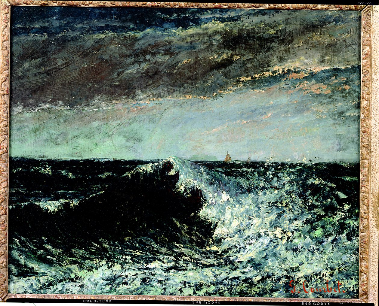 Dalga by Gustave Courbet