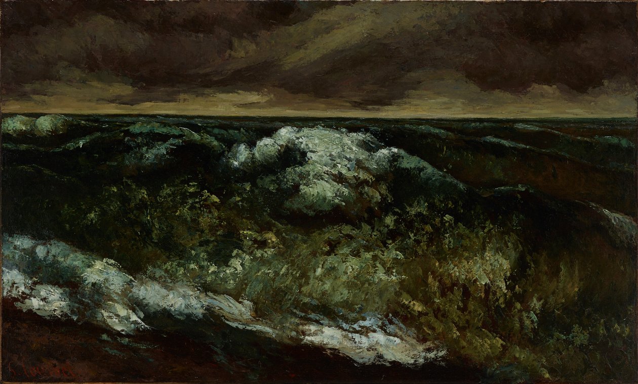 Dalga by Gustave Courbet