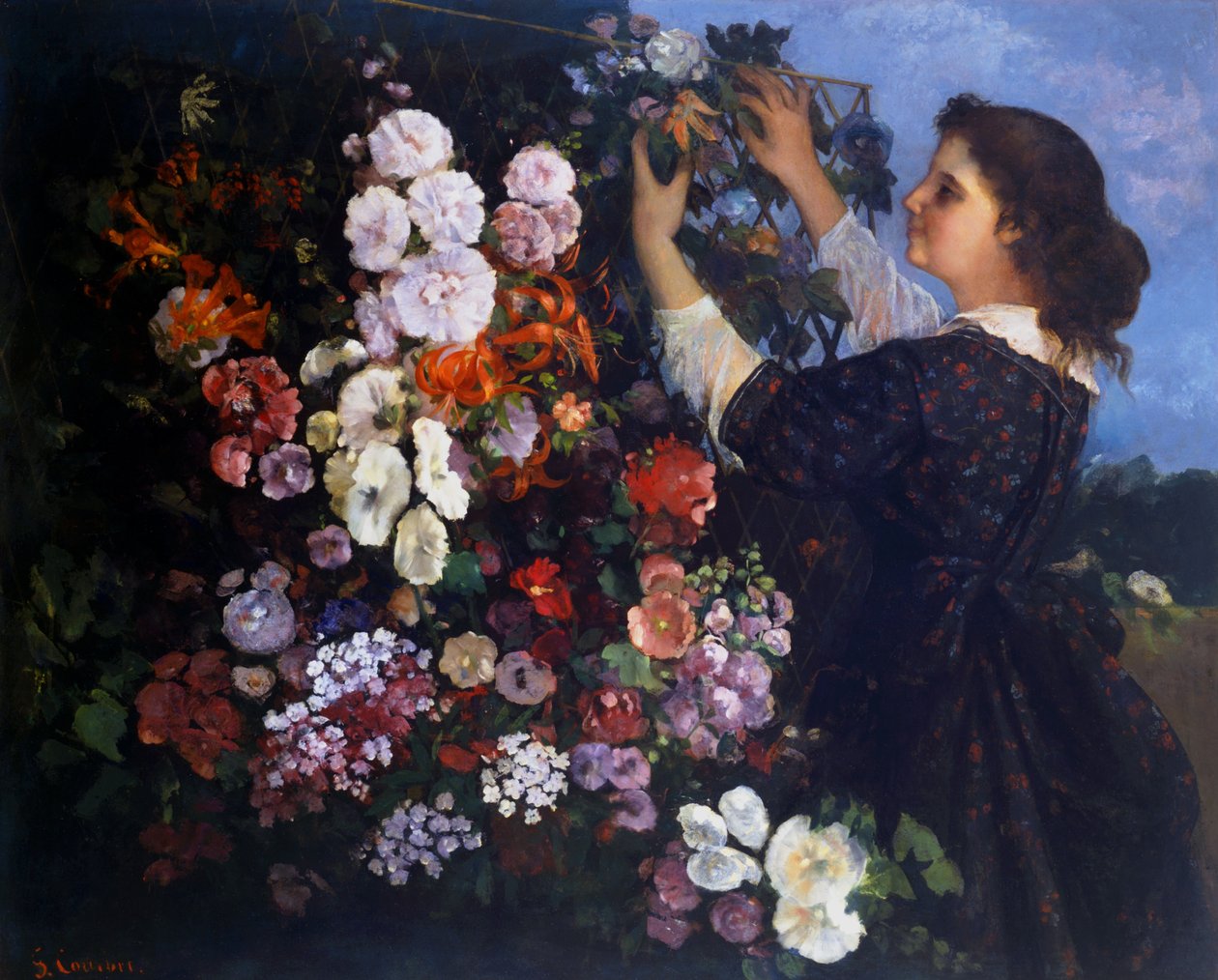 Çardak by Gustave Courbet