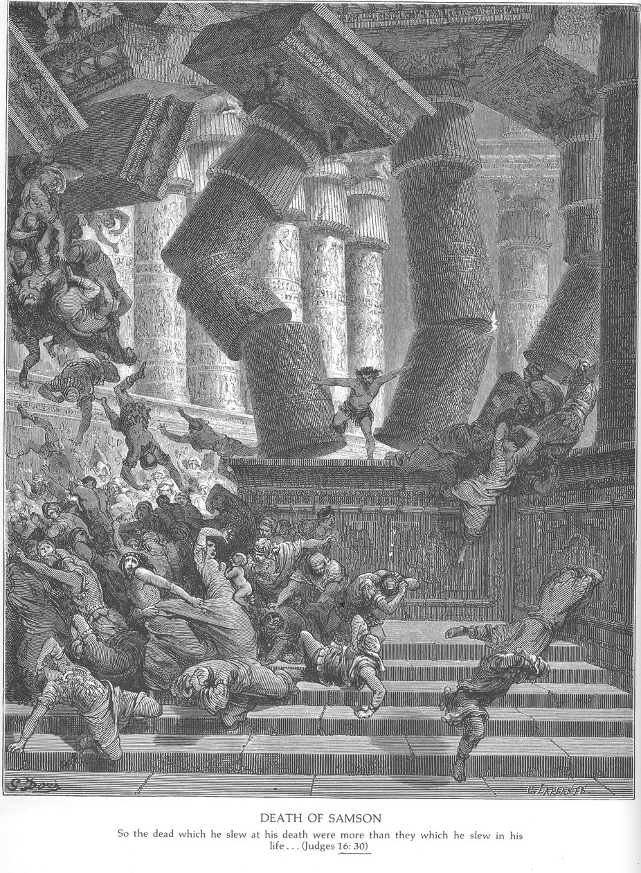 Gustave Doré. Samson