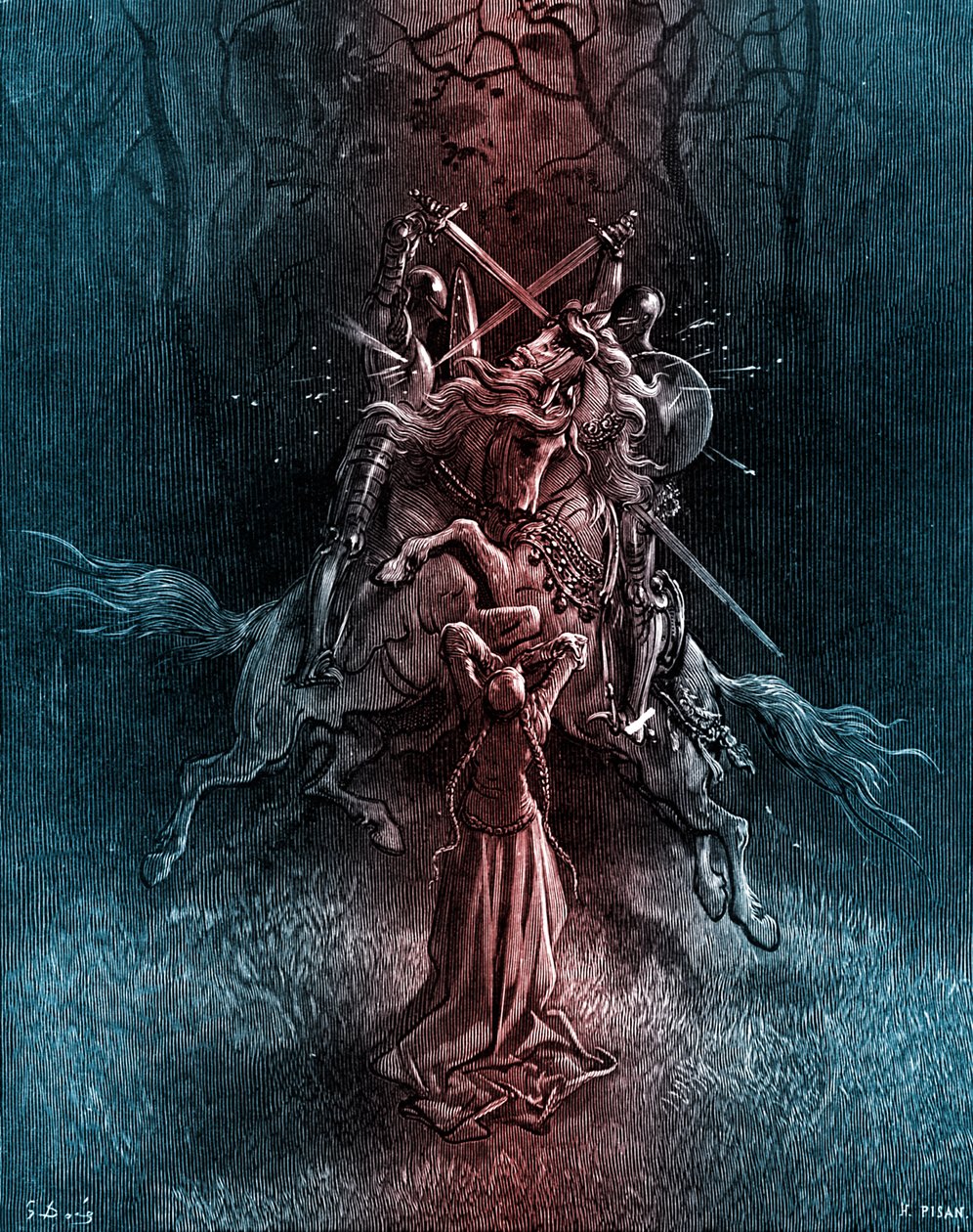  Orlando Furioso  by Ludovico Ariosto by Gustave Dore