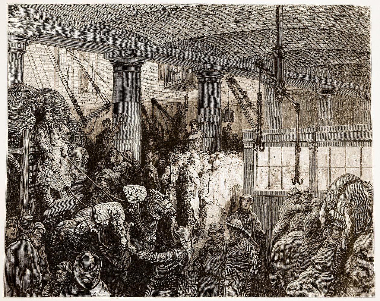 William Blanchard Jerrold (1826-84) tarafından yazılmış ve Charles Laplante (d.1903) tarafından oyulmuş, 