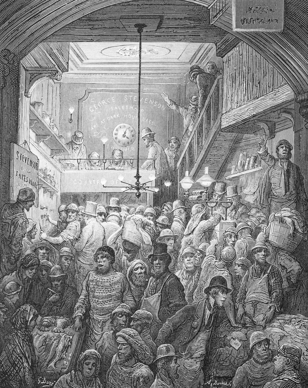 Billingsgate - Early Morning, from 