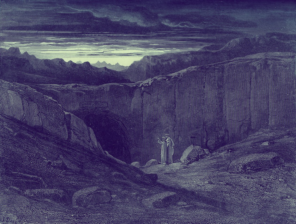 Dante Alighieri La Divina by Gustave Dore