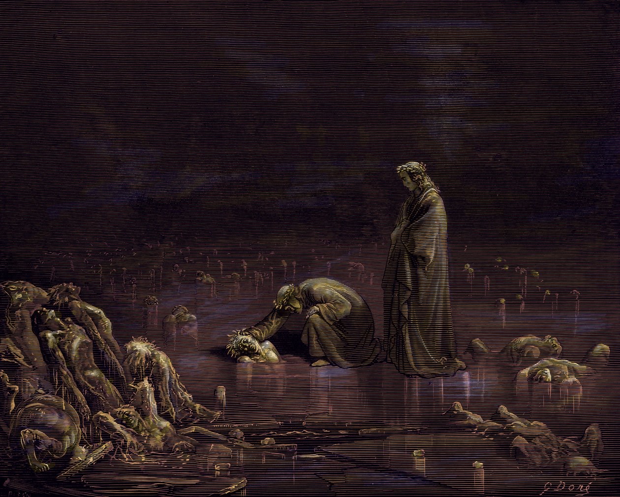 Dante Alighieri La Divina by Gustave Dore