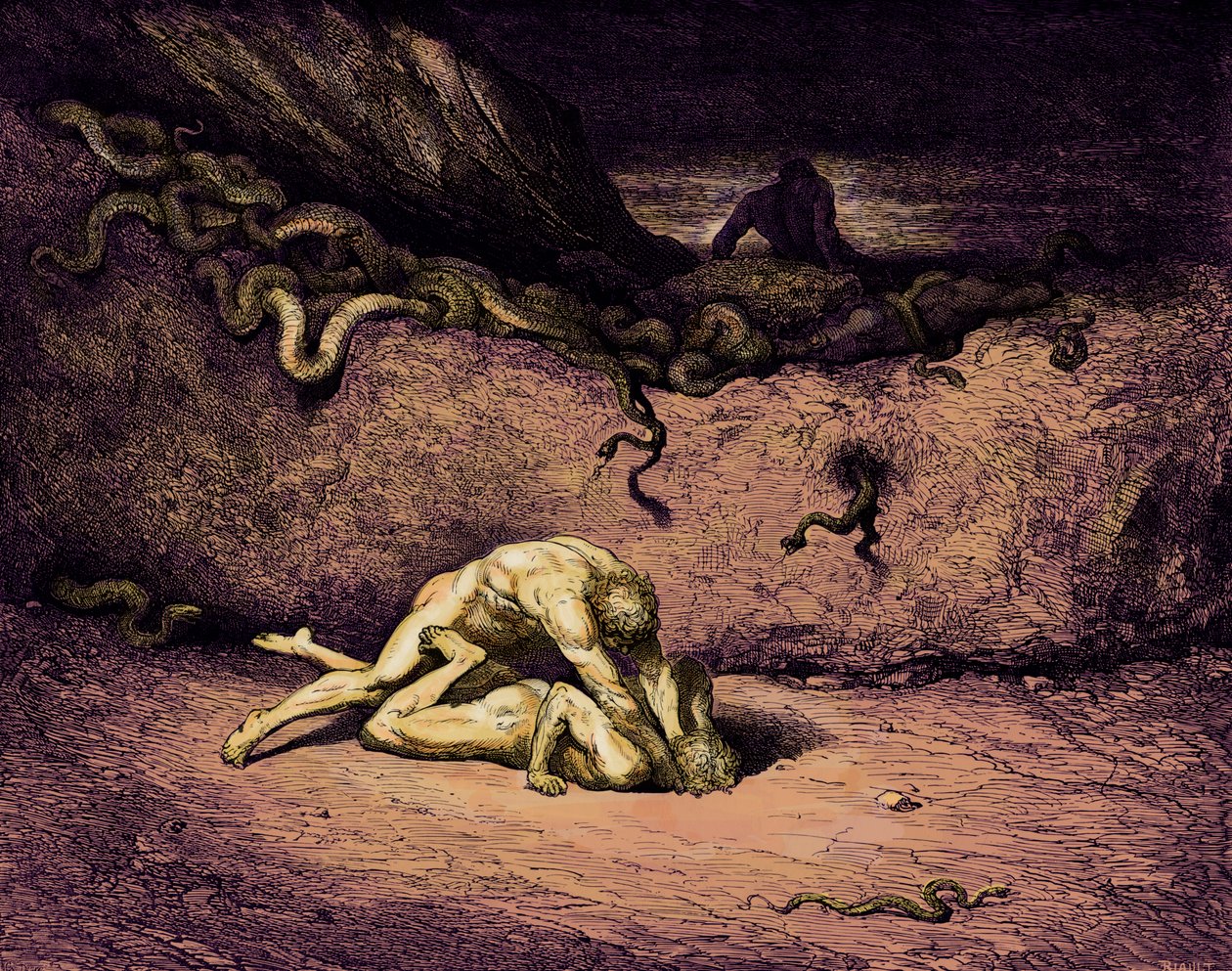 Dante Alighieri Divinarki by Gustave Dore