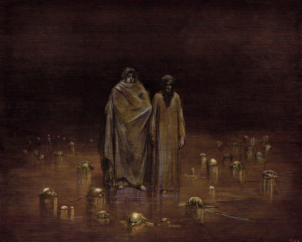 Dante Alighieri La Divina by Gustave Dore