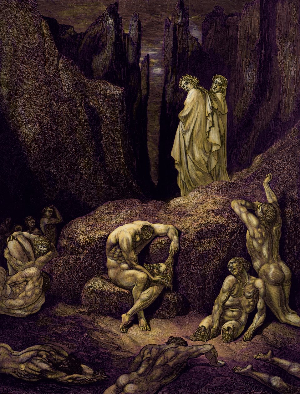 Dante Alighieri İlahi by Gustave Dore