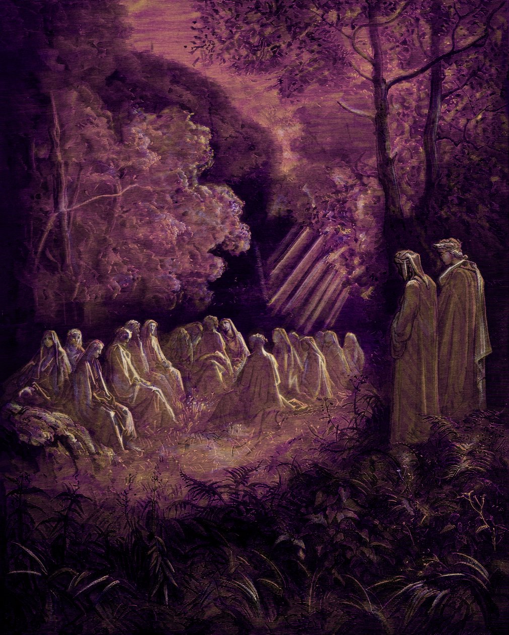 Dantes Purgatory by Gustave Dore