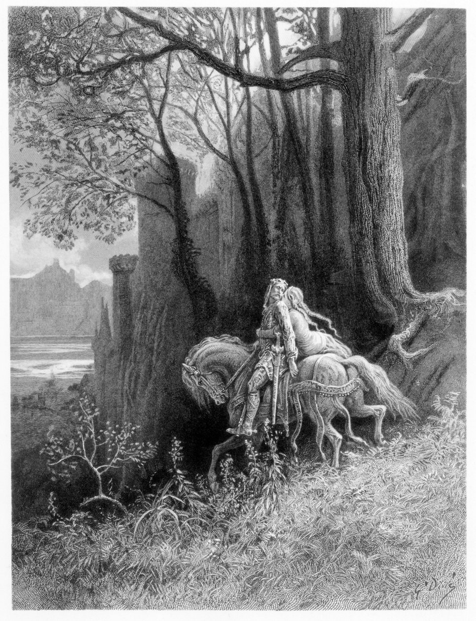 Geraint ve Enid Ride Away, Alfred Tennyson