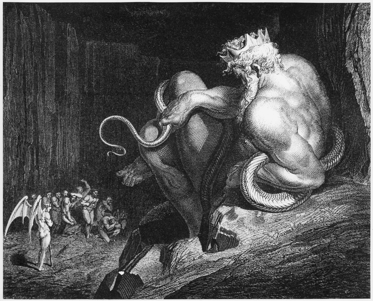 Minos, Girit Kralı, Dante Alighieri