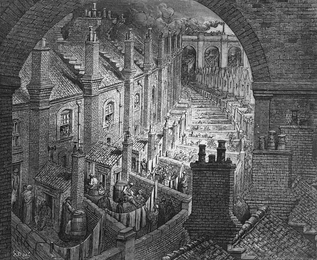Londra Üzerinden - Trenle, William Blanchard Jerrold (1826-94) tarafından yazılan 