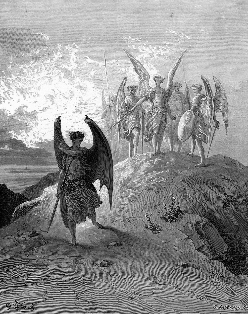 Ishusho ya ballad Die Bürgschaft na Friedrich Schiller.turki by Gustave Dore