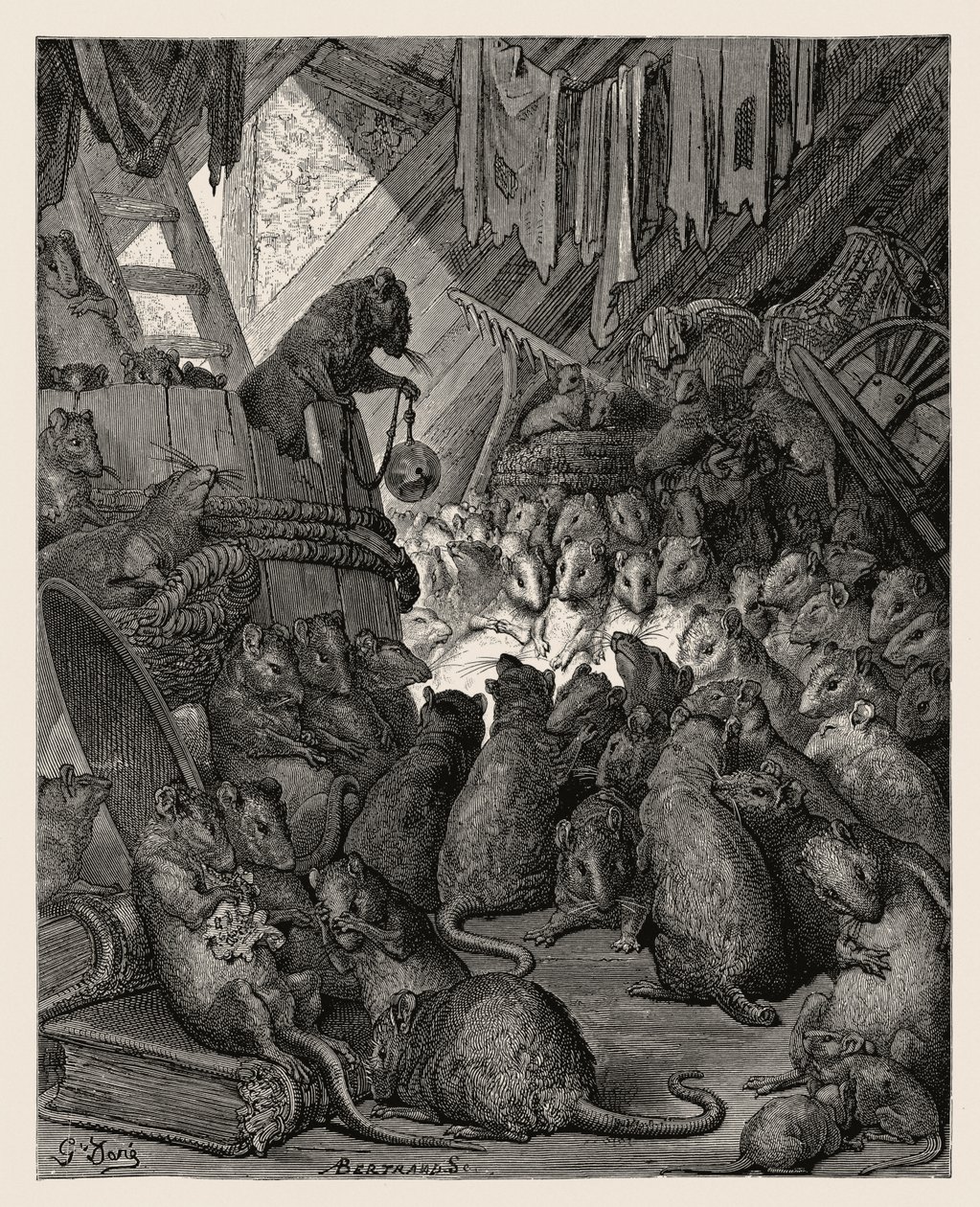 Bir Gustave Doré gravürünün taranması by Gustave Dore