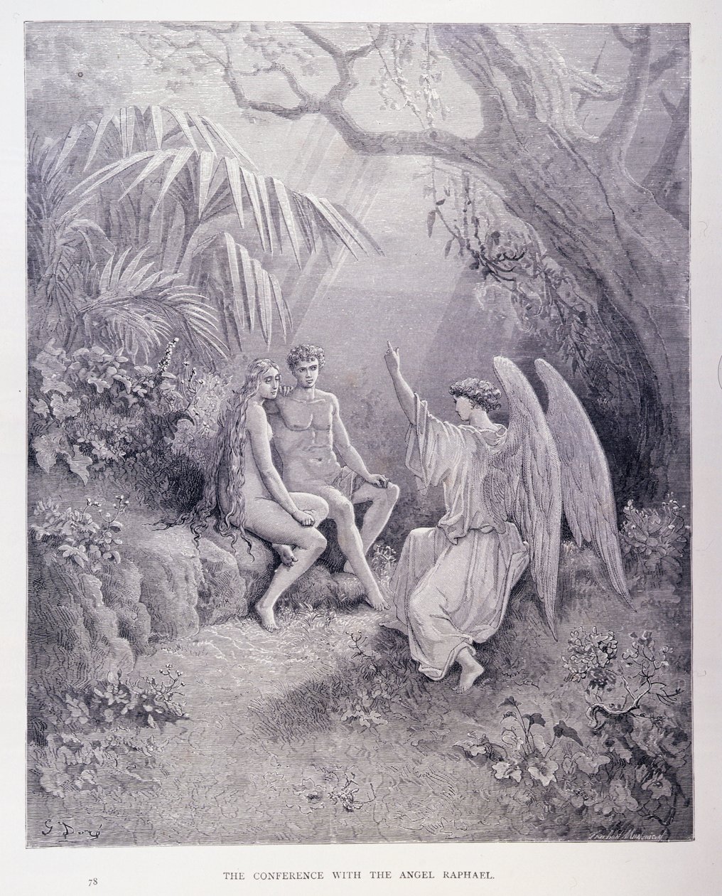 Melek Raphael ile Konferans, John Milton