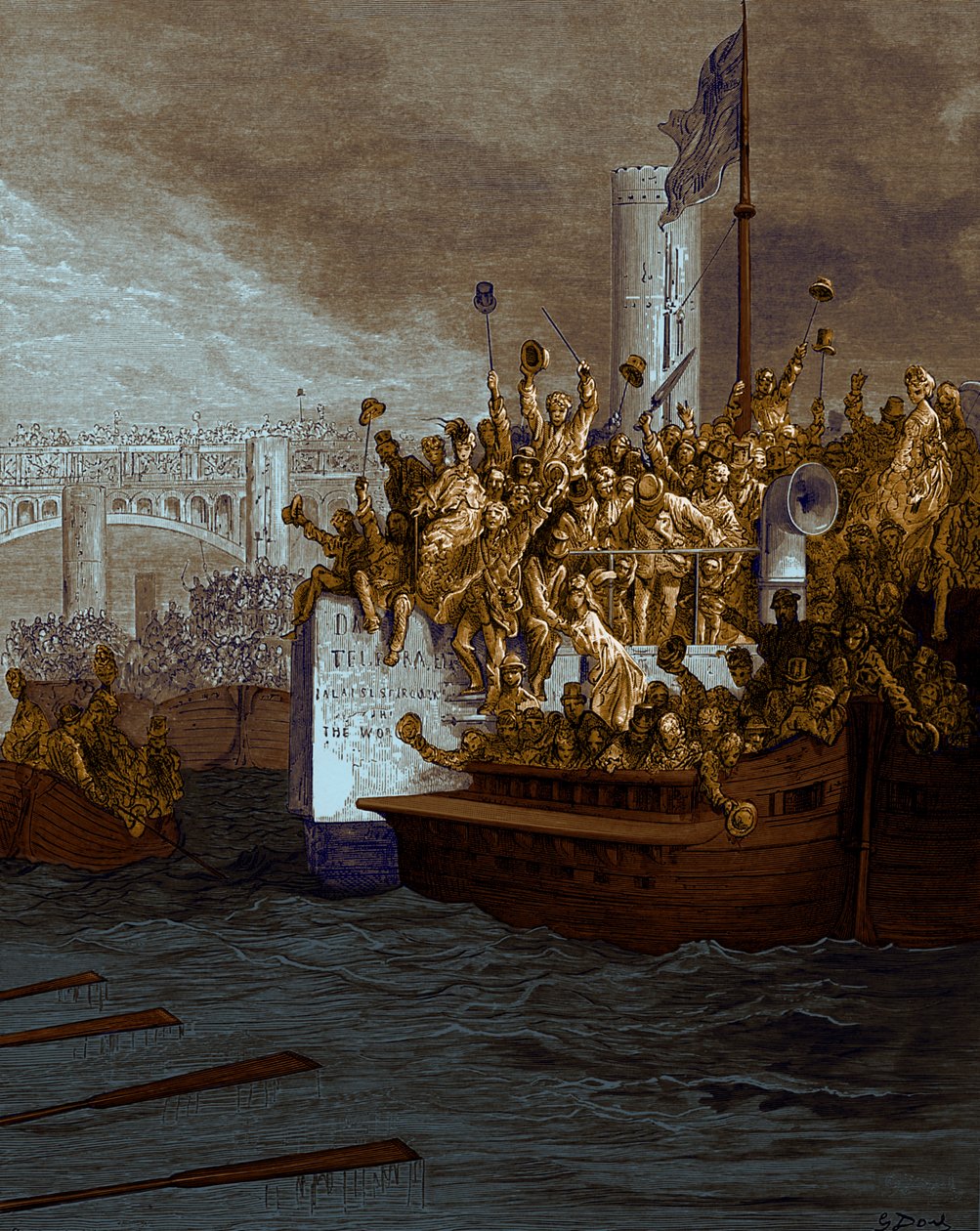 The Race by Gustave Doré by Gustave Dore