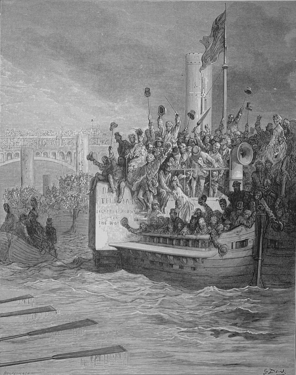 The Race, William Blanchard Jerrold (1826-84) tarafından yazılan 