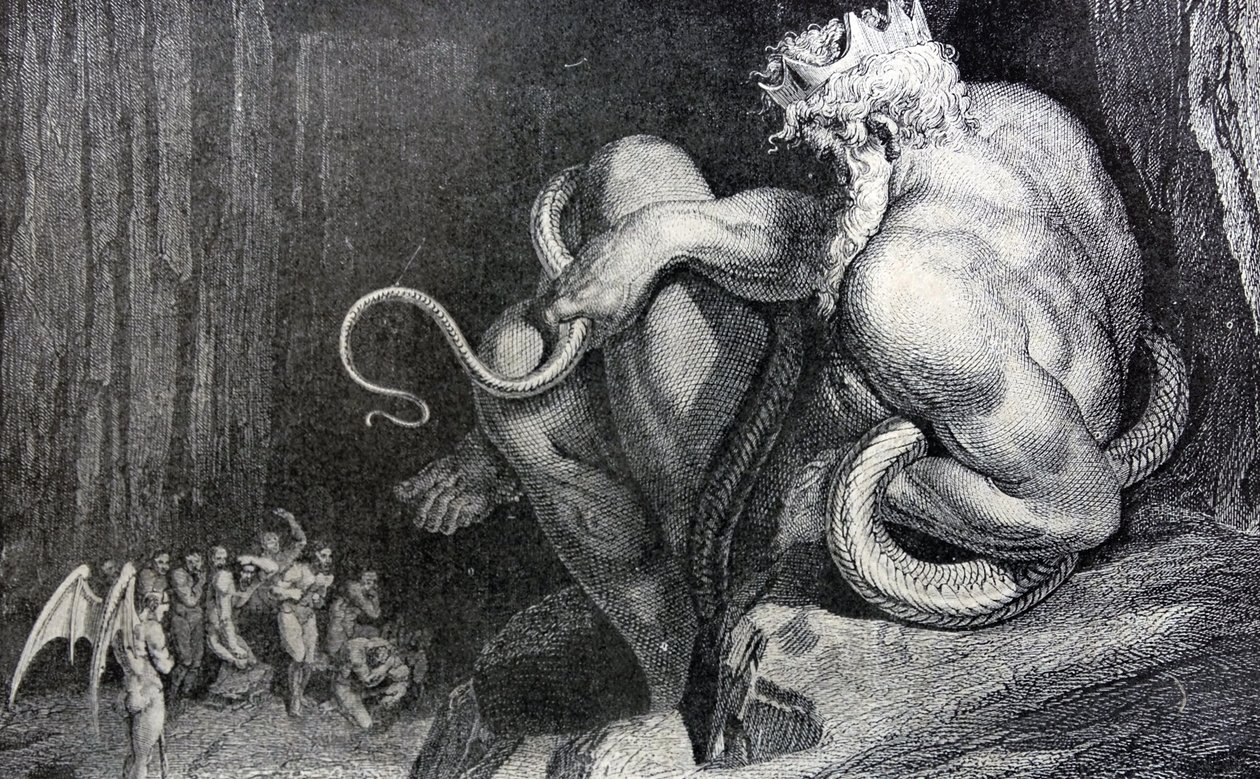 Minos Standları Var, 1862 by Gustave Dore