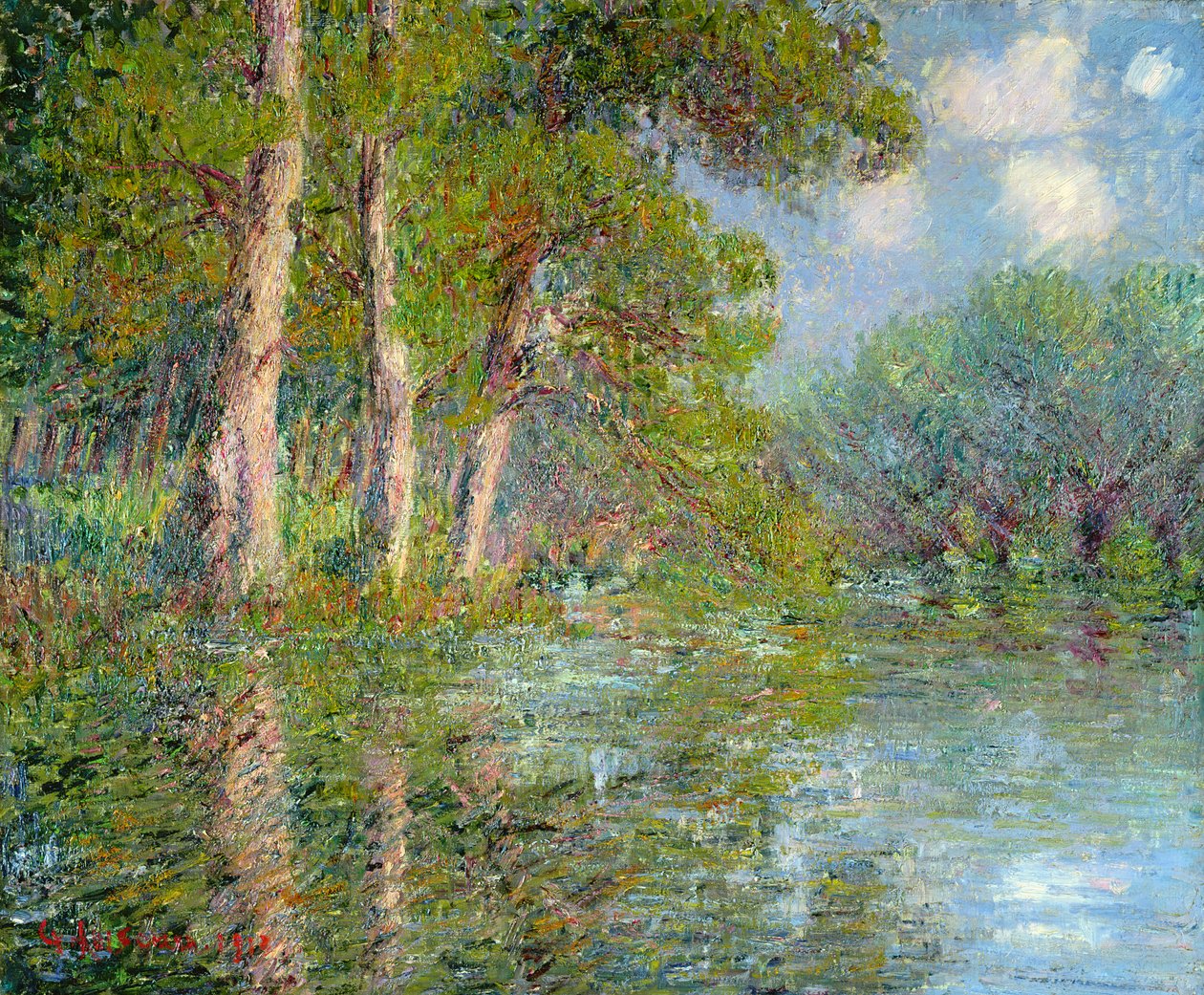 Eure'de Bir Büküm, 1919 by Gustave Loiseau