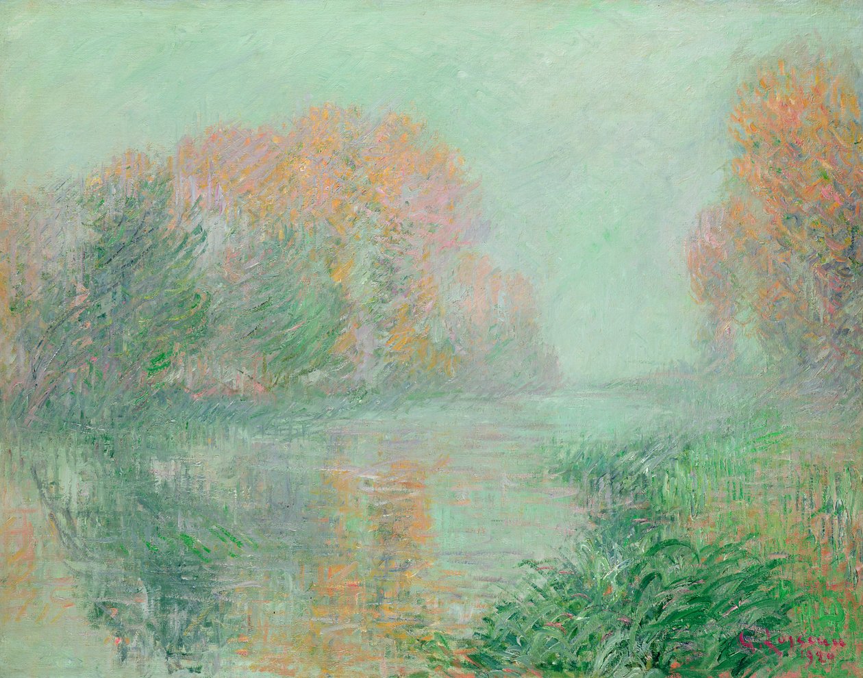 Eure Bankaları, 1920 by Gustave Loiseau