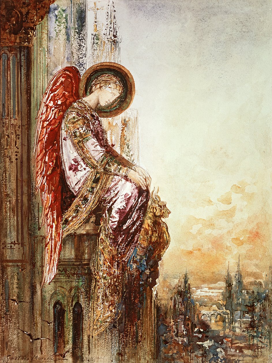 melek gezgin by Gustave Moreau