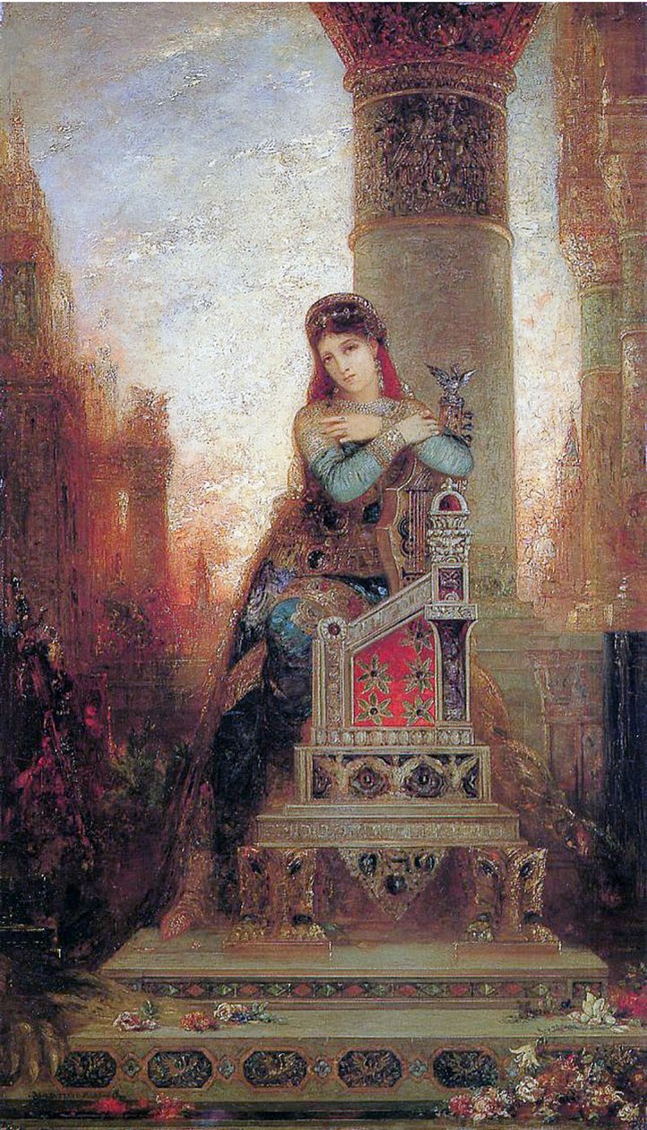 Desdemona, yaklaşık 1875 by Gustave Moreau