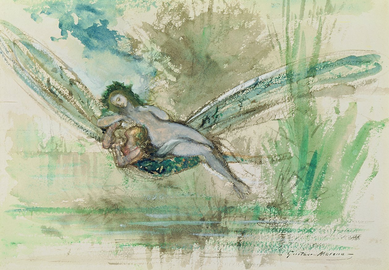 Yusufçuk, c.1884 by Gustave Moreau